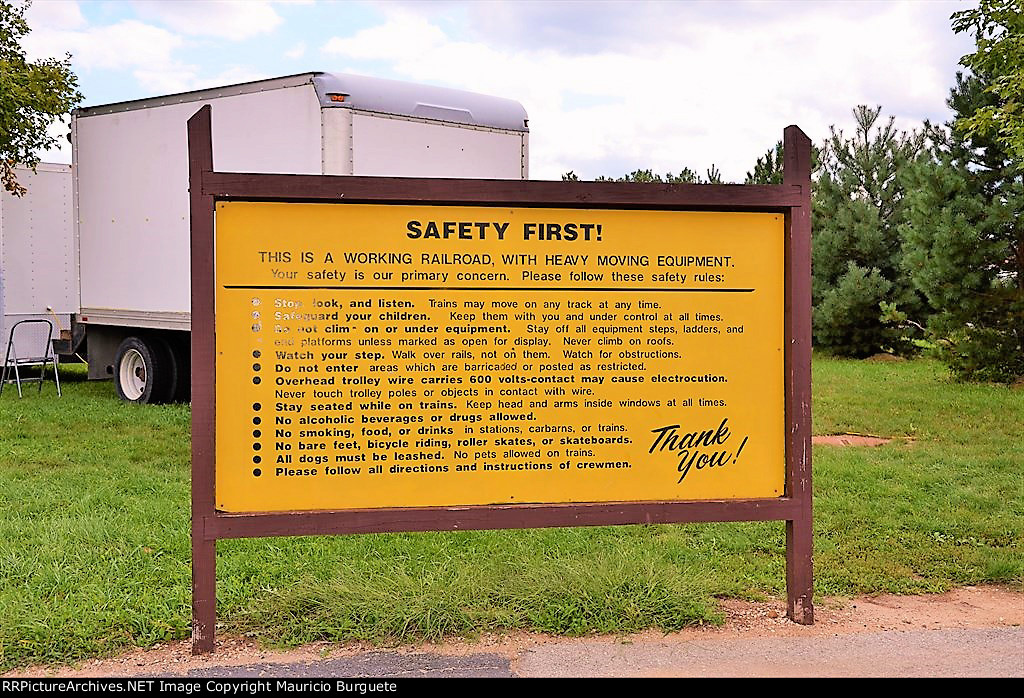 Illinois Railway Museum Sign